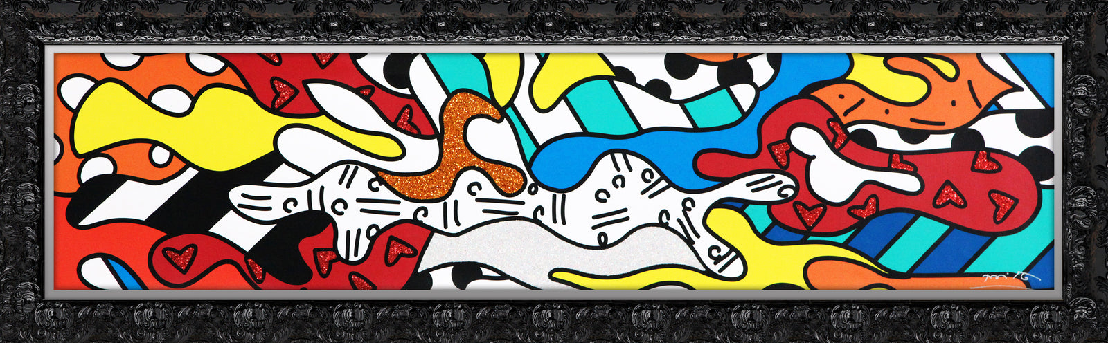 modern pop art crystal bridges limited edition print vibrant home decor