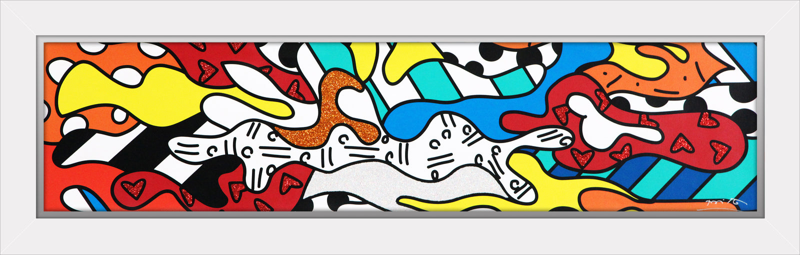 crystal bridges limited edition print artistic colorful design collectible