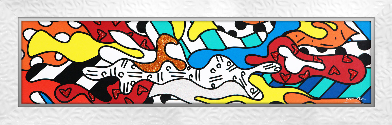 modern pop art crystal bridges limited edition print vibrant home decor