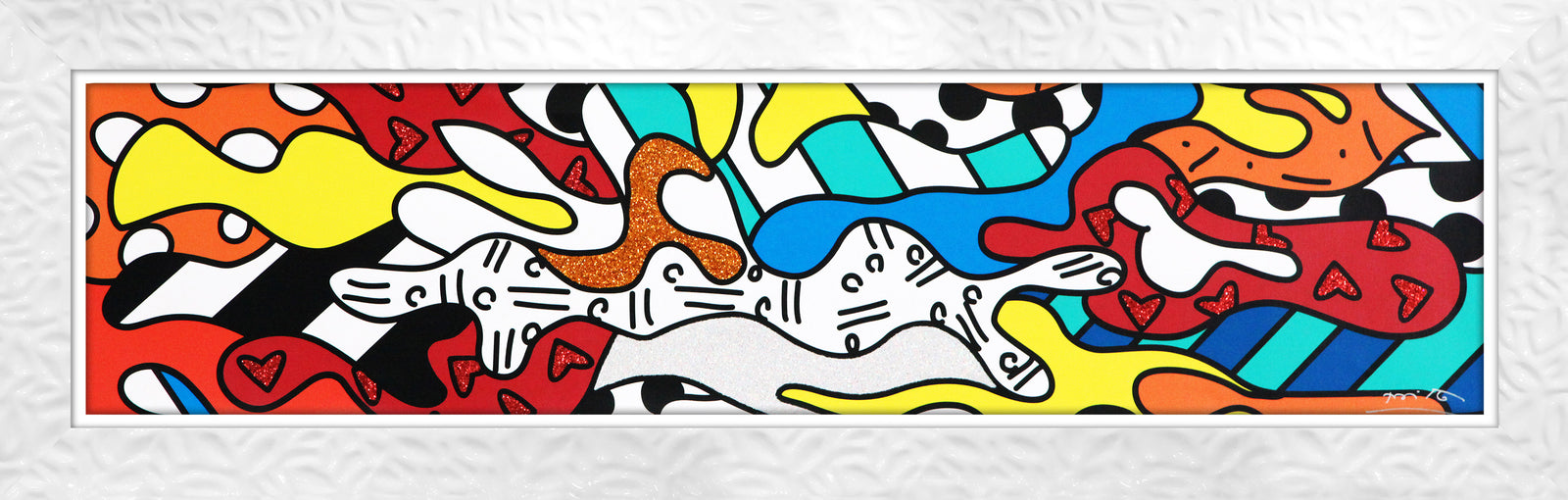 crystal bridges limited edition print artistic colorful design collectible