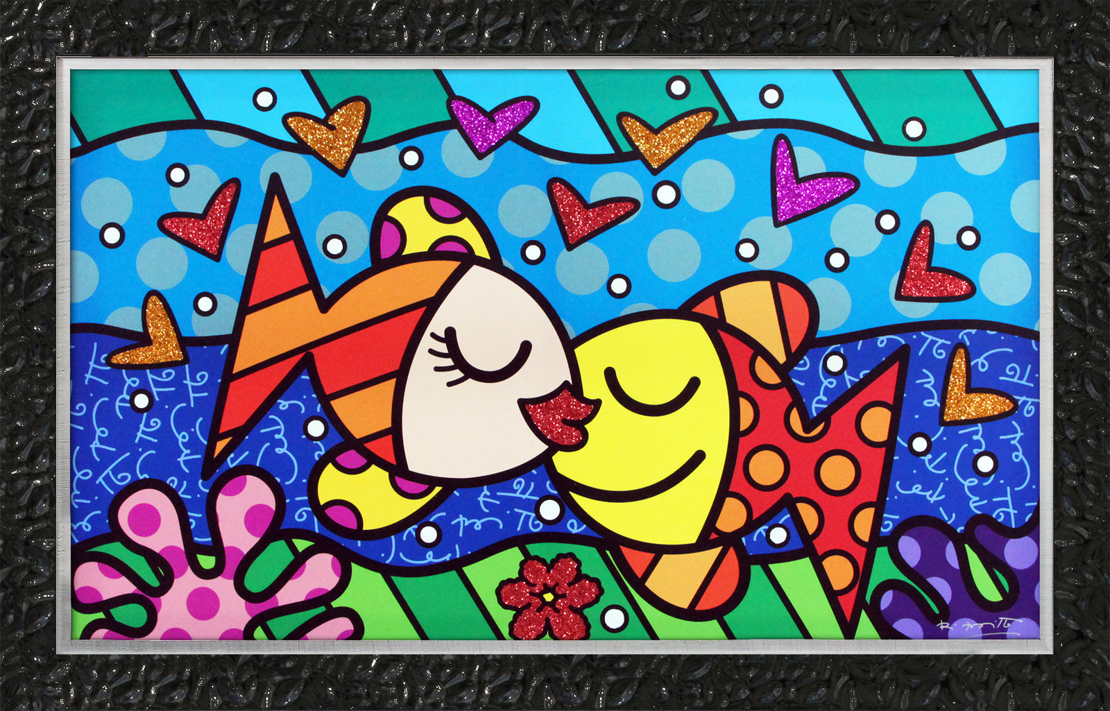 deep love limited edition print artistic colorful design collectible
