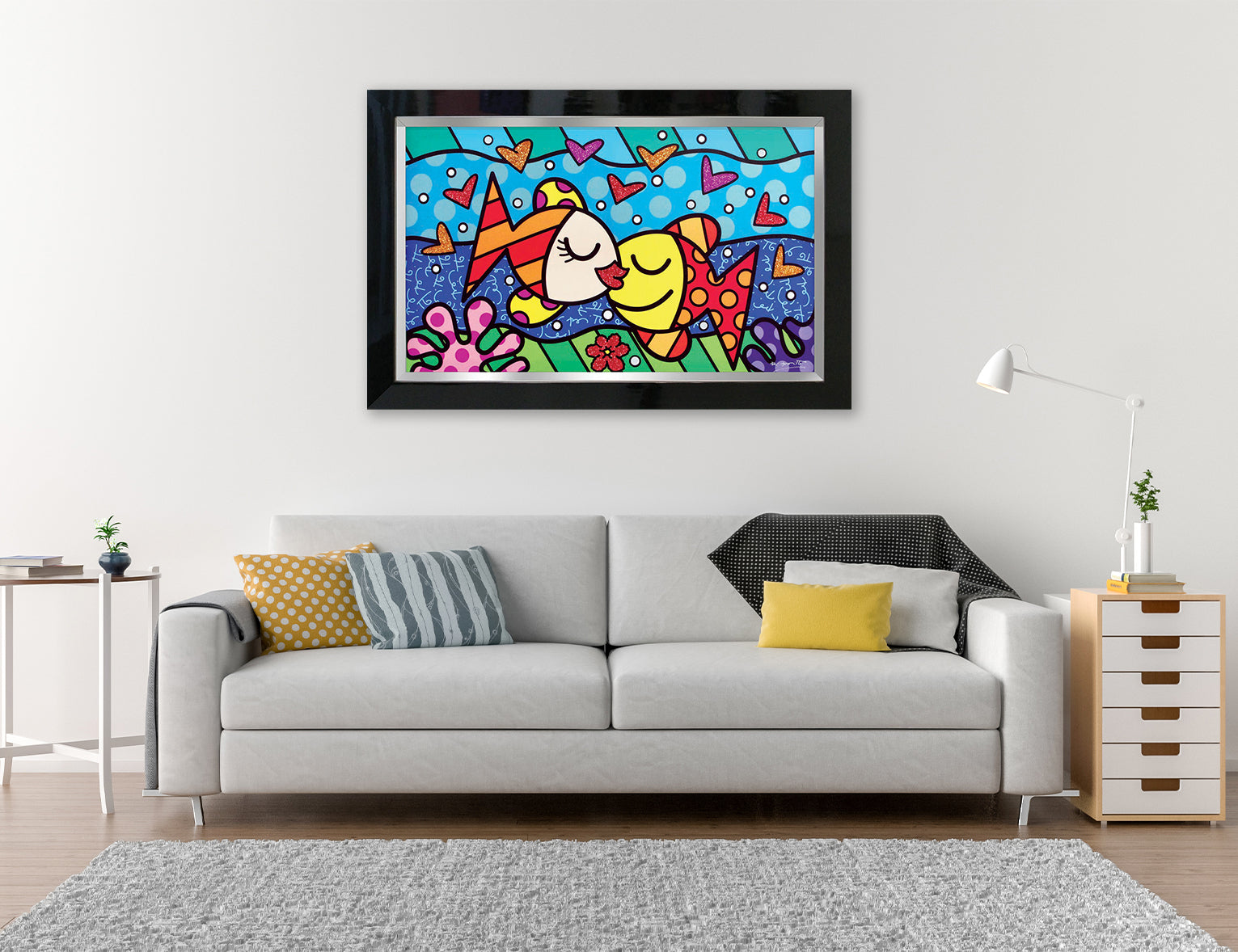 deep love limited edition print colorful decorative collectible gift idea