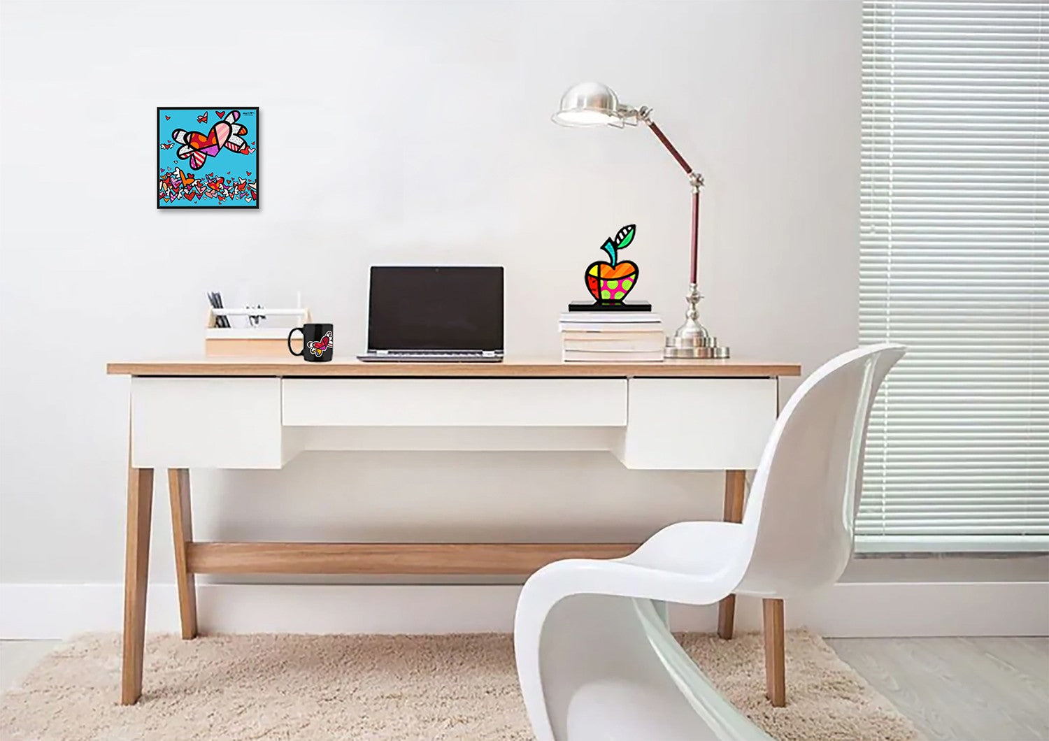 modern pop art little flow ii limited edition vibrant home decor