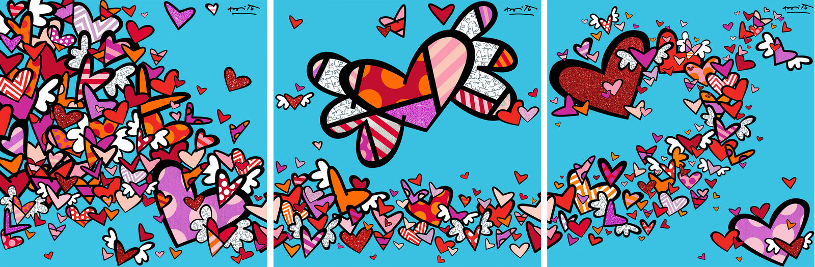 Flow (Master Triptych) - Limited Edition Prints