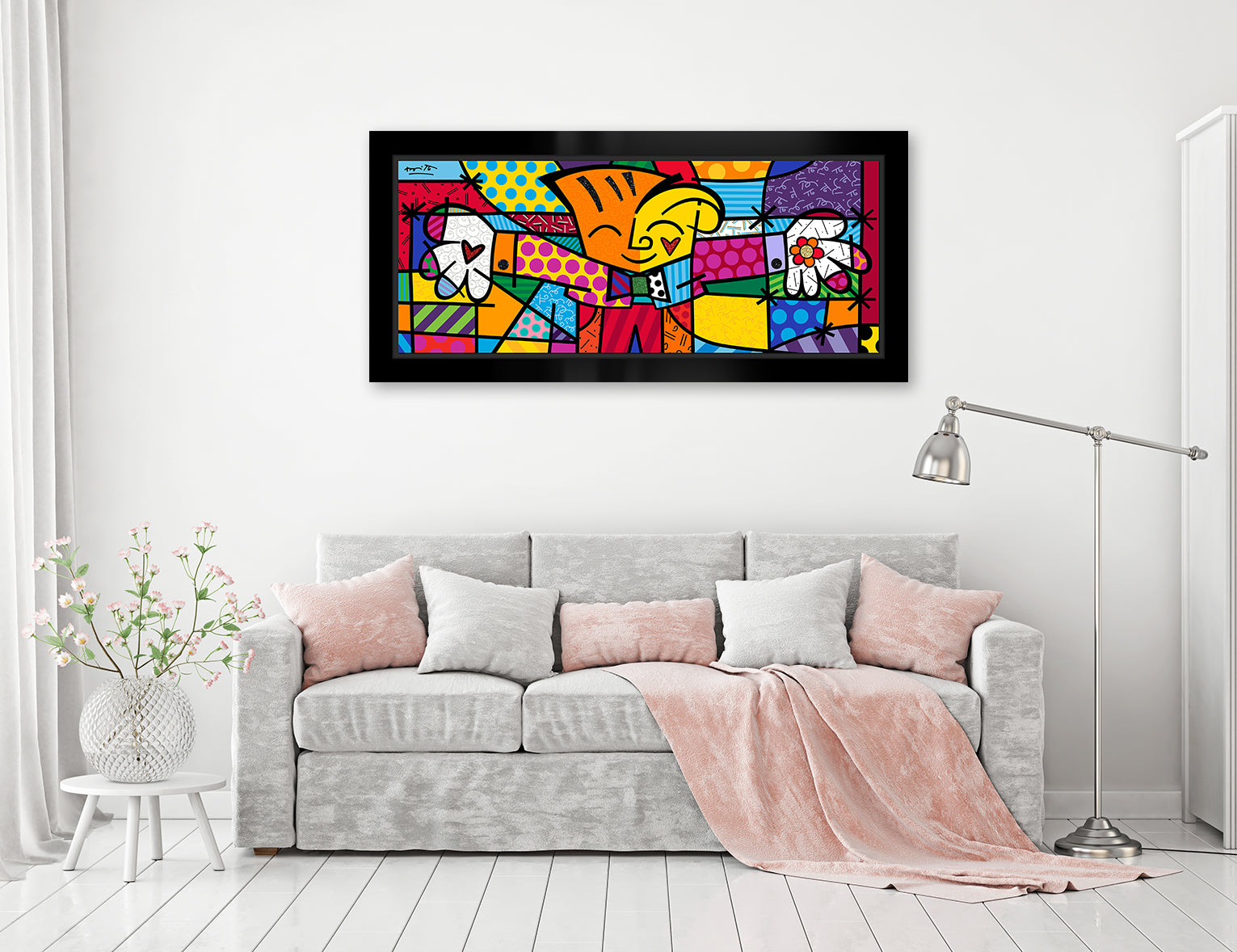 big hug limited edition print colorful decorative collectible gift idea