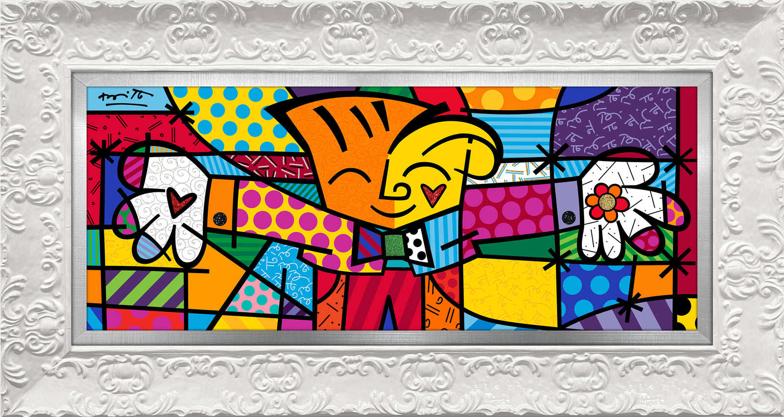 little hug limited edition print colorful decorative collectible gift idea