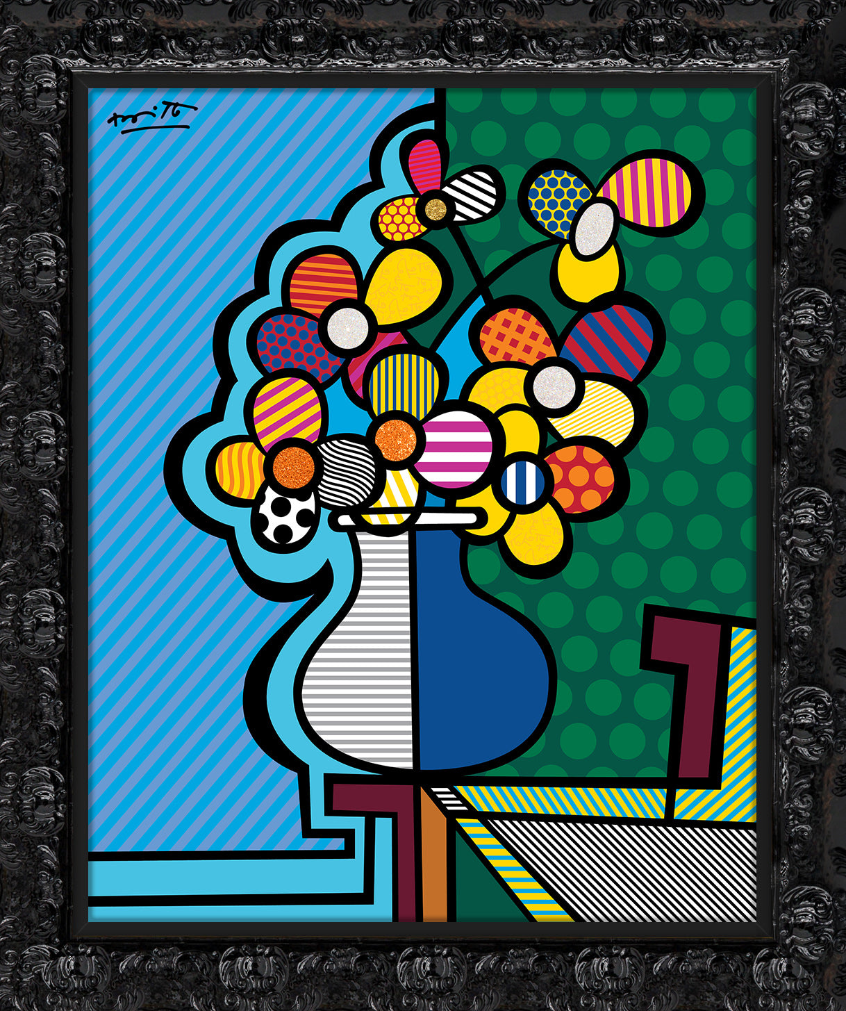florida limited edition print artistic colorful design collectible