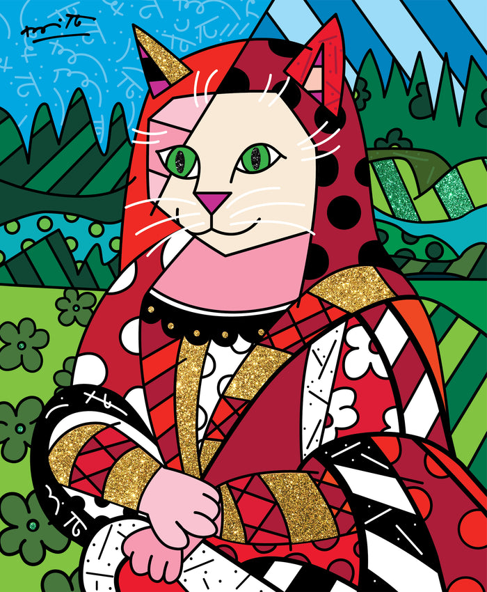 THE CAT IN RED - Limited Edition Print