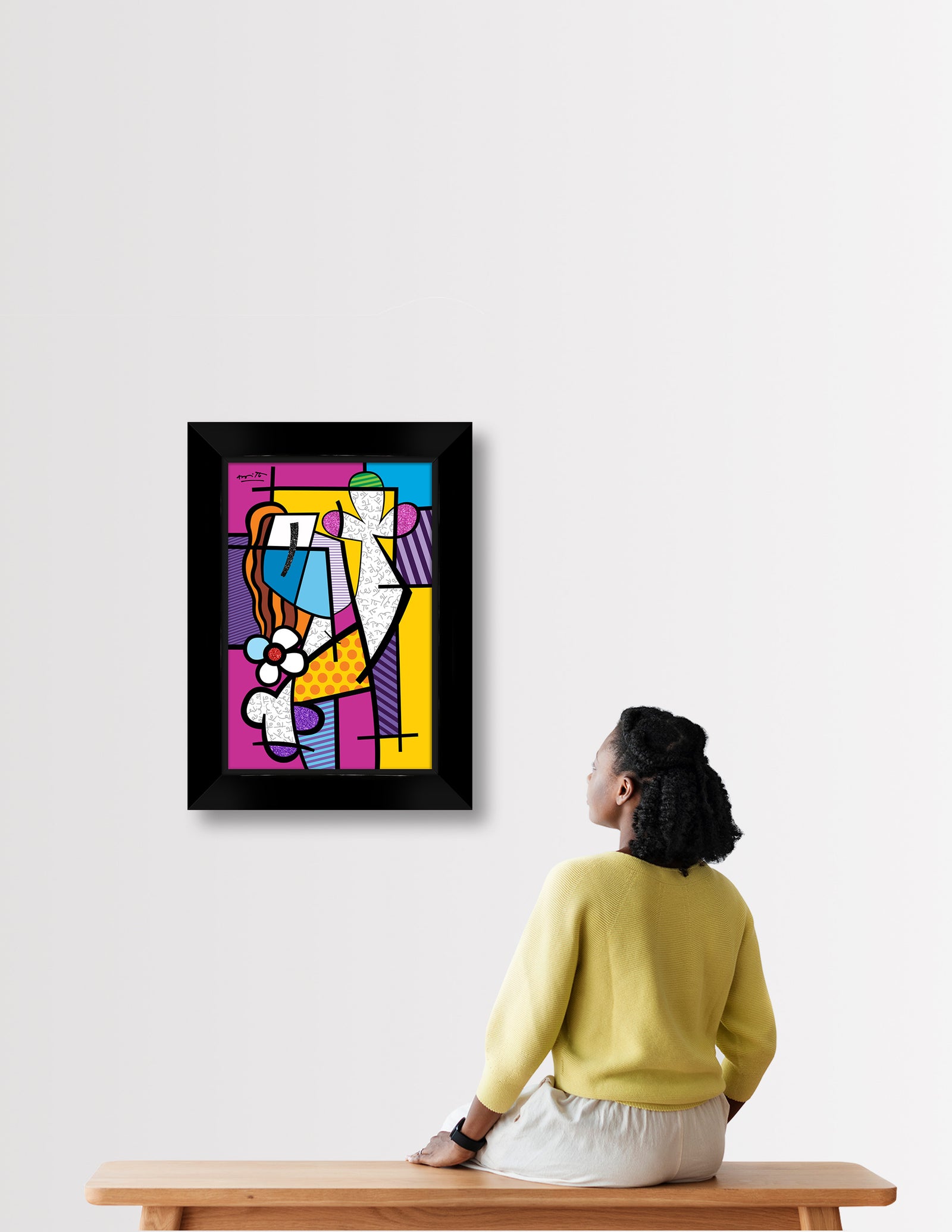 girl with red hair limited colorful decorative collectible gift idea