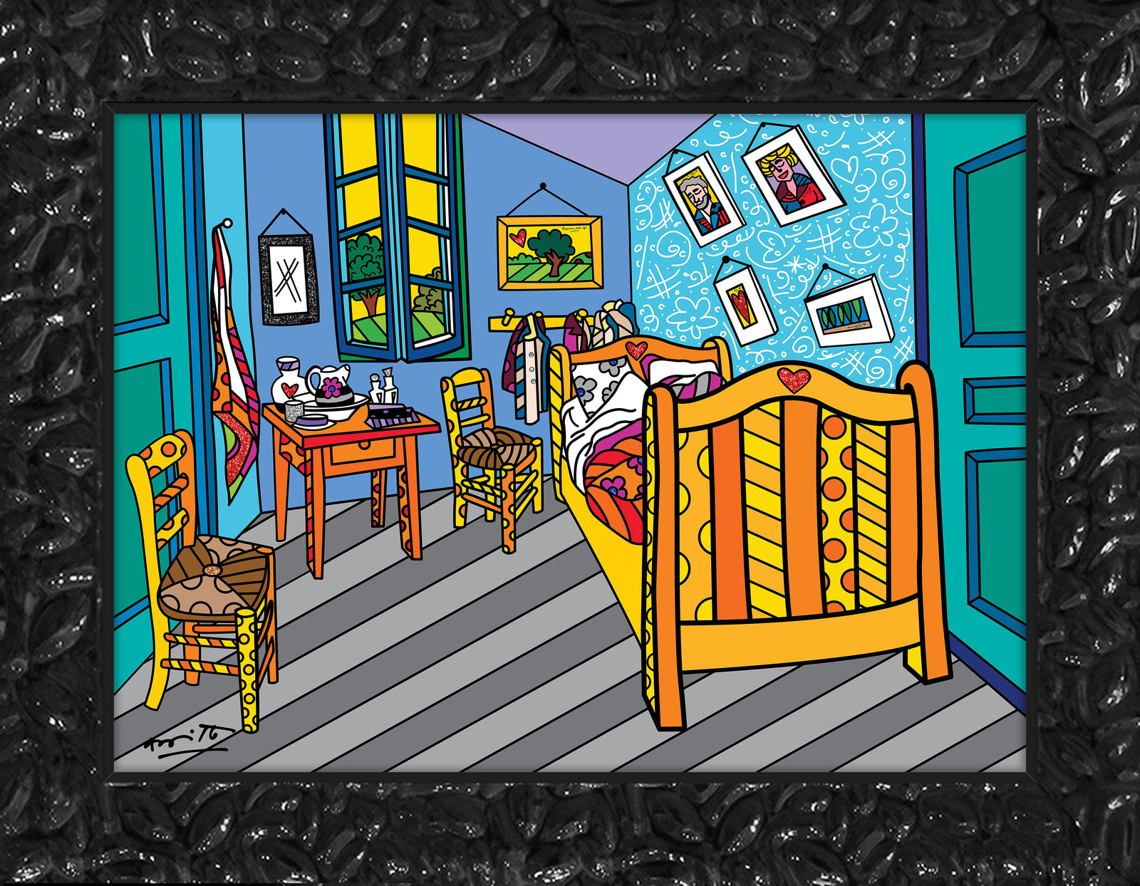 sleeping in arles limited edition artistic colorful design collectible