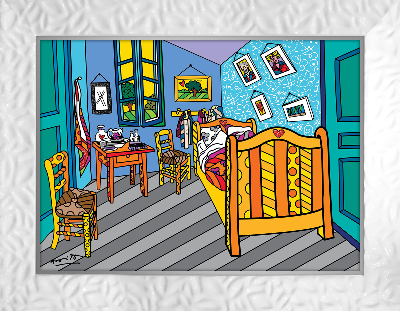 sleeping in arles limited edition colorful decorative collectible gift idea