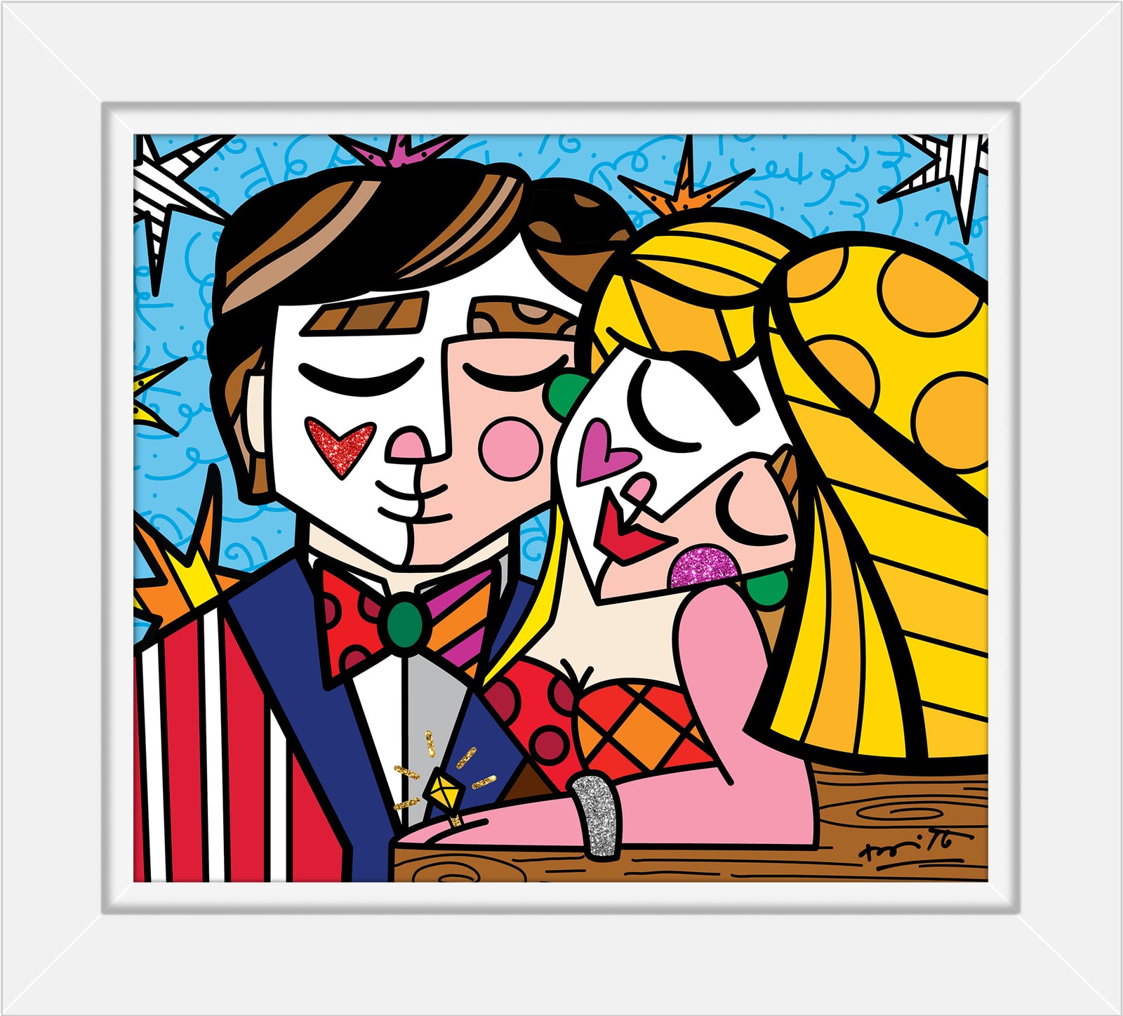 serendipitous love limited edition print colorful decorative collectible gift idea