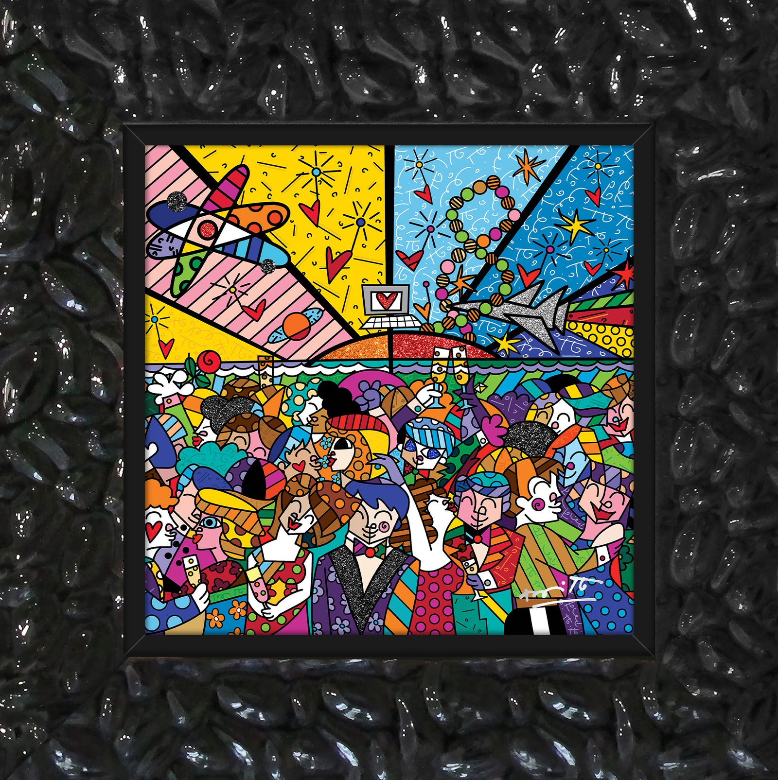 modern pop art looking into the future limited vibrant home decor