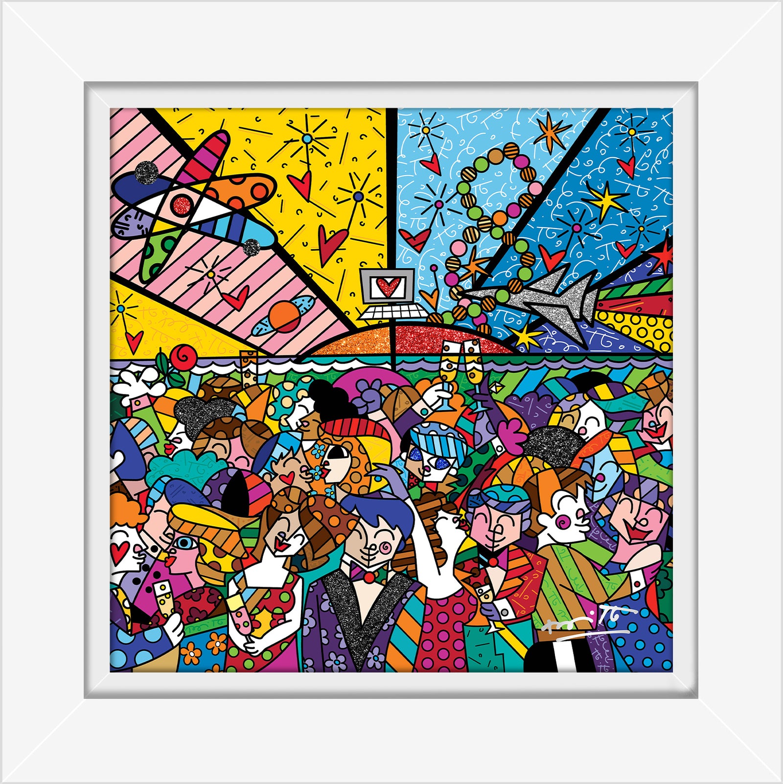 looking into the future limited artistic colorful design collectible