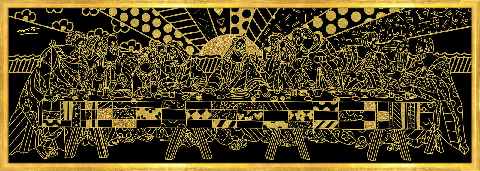 First Brunch Gold - Limited Edition Print