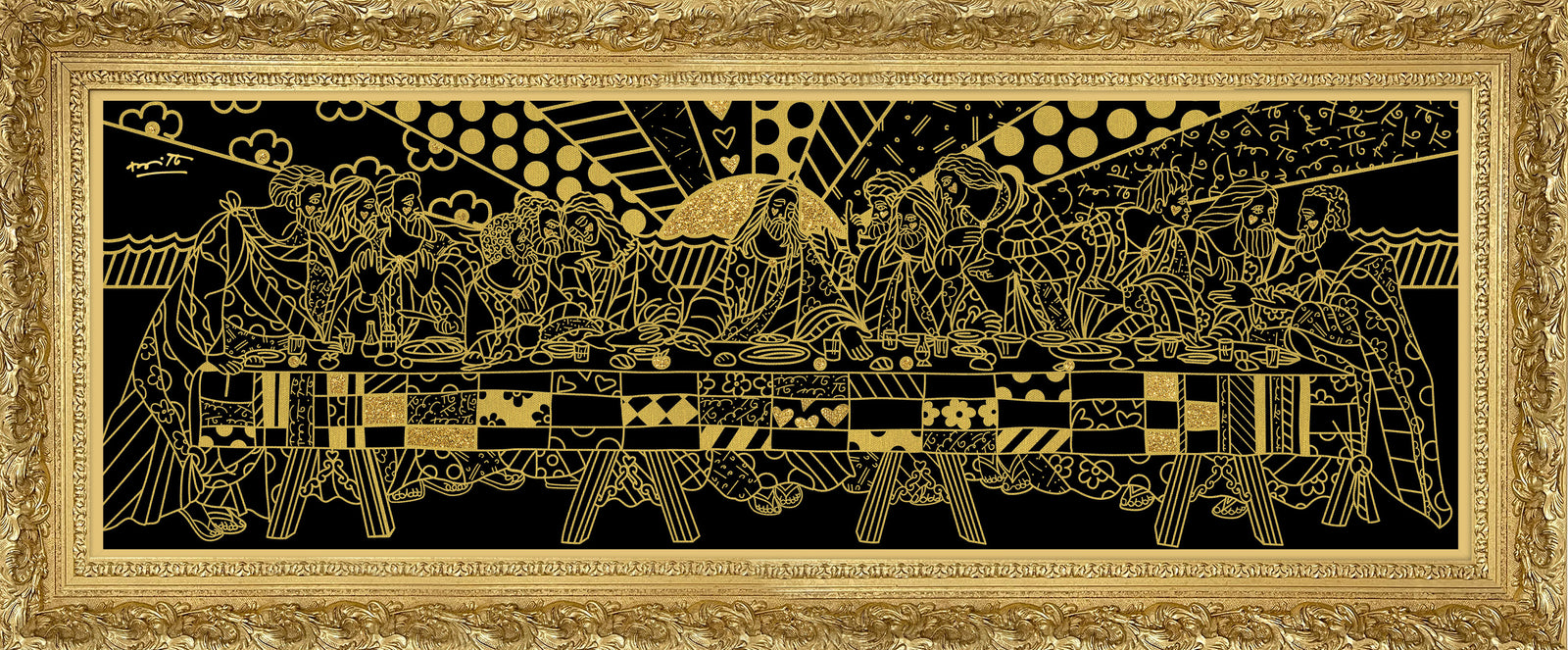 First Brunch Gold - Limited Edition Print