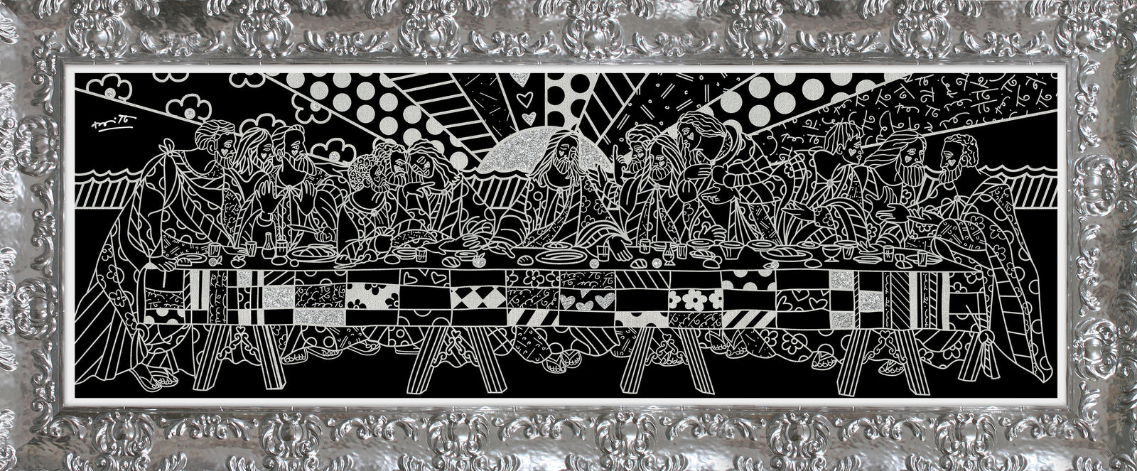 first brunch silver limited edition artistic colorful design collectible