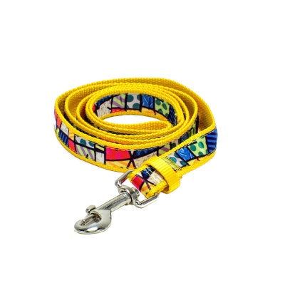 PET LEASH - YELLOW