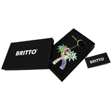 BRITTO® KEYCHAIN & BAG CHARM - PALM TREES
