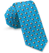 BRITTO® TIE - BOAT IN BLUE