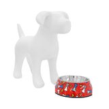 BRITTO® PET Bowl - Red Bones and Hearts