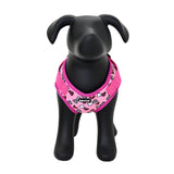 BRITTO® PET Small Dog Harness and Leash  - Pink Bones and Hearts