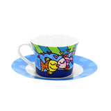BRITTO® TEA CUP & SAUCER - Deeply in Love