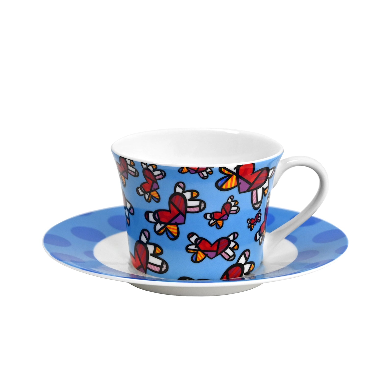 BRITTO® TEA CUP & SAUCER - Love is in the Air