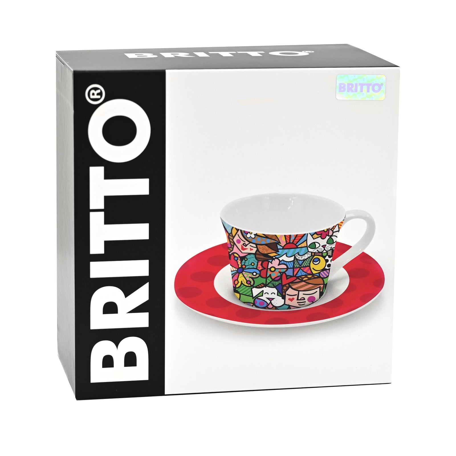 BRITTO® TEA CUP & SAUCER - Nature in Harmony