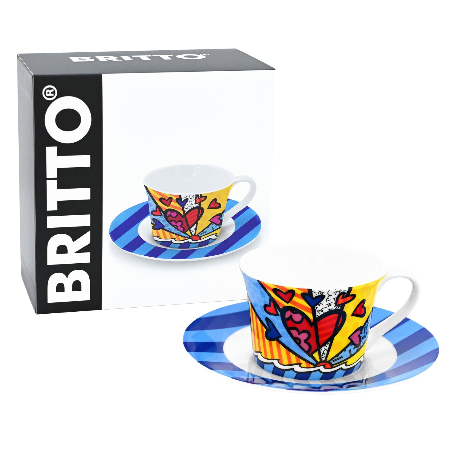 BRITTO® TEA CUP & SAUCER - New Day