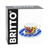 BRITTO® TEA CUP & SAUCER PLATE - New Day
