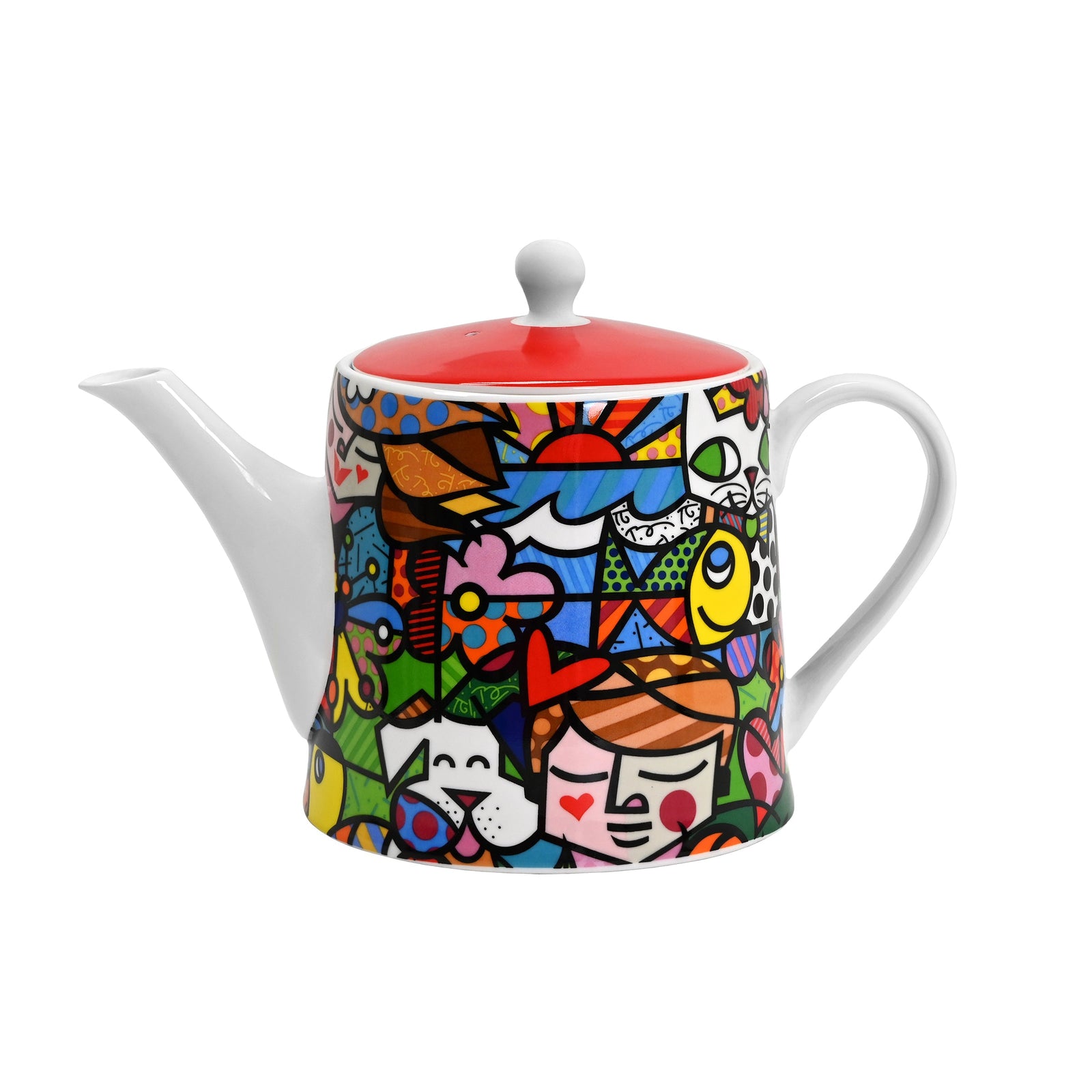 nature in harmony britto coffeetea artistic colorful design collectible