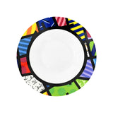 BRITTO® ESPRESSO COFFEE CUP & SAUCER - Colorful Landscape