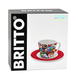 BRITTO® ESPRESSO COFFEE CUP & SAUCER - Nature in Harmony