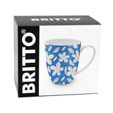 BRITTO® Coffee Mug - Blue Flowers