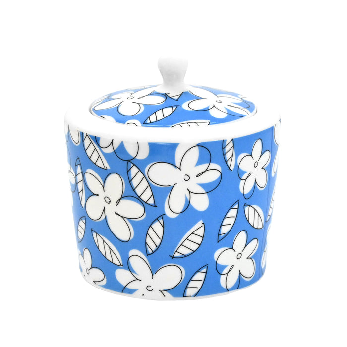 BRITTO® SUGAR POT - Blue Flowers
