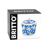 BRITTO® SUGAR POT - Blue Flowers