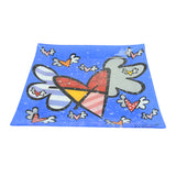 FLYING HEART - Glass plate