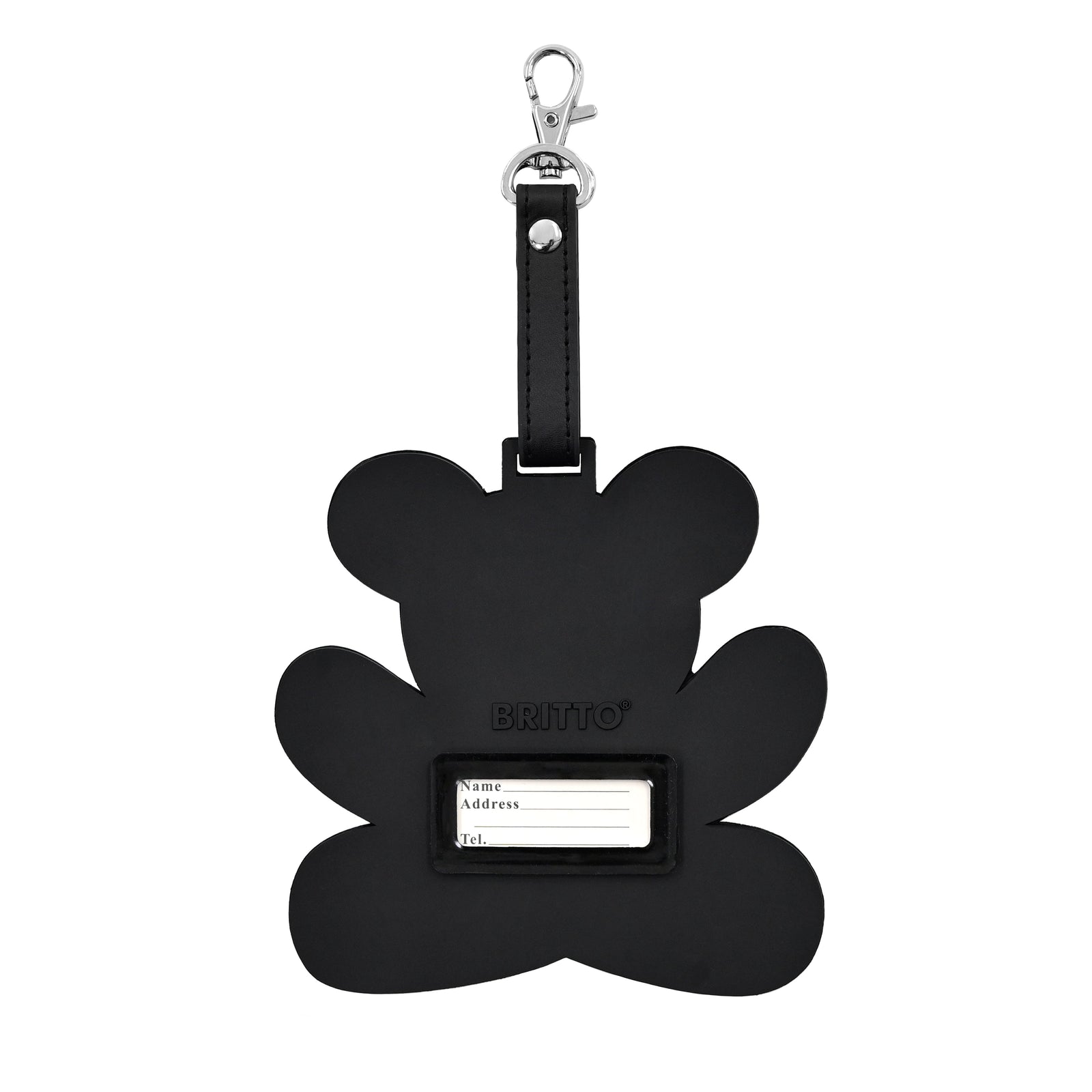 Romero Britto britto luggage tag friendship bear contemporary pop art piece