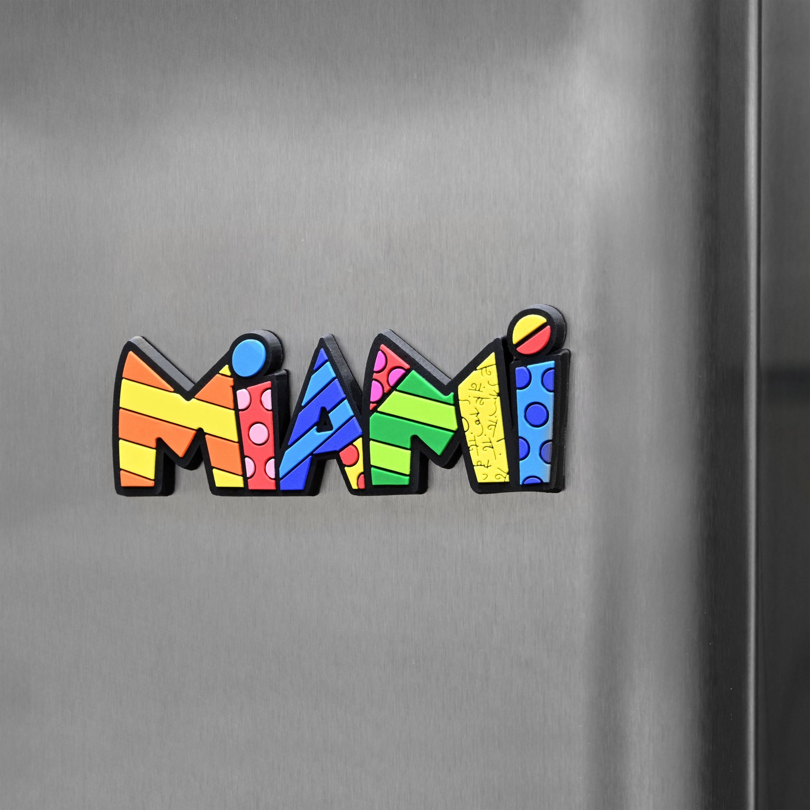 miami word britto magnet colorful decorative collectible gift idea