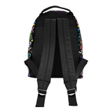 BRITTO® Eco Leather Backpack Small - GRAFFITI COLORFUL