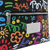 BRITTO® Eco Leather Backpack Small - GRAFFITI COLORFUL