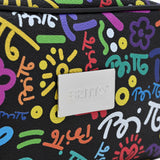 BRITTO® Eco Leather Toiletry Bag - GRAFFITI COLORFUL