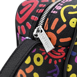 BRITTO® Eco Leather Toiletry Bag - GRAFFITI COLORFUL