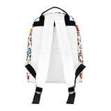 BRITTO® Eco Leather Backpack Large - HEARTS