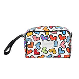 BRITTO® Vegan Leather Toiletry Bag - HEARTS
