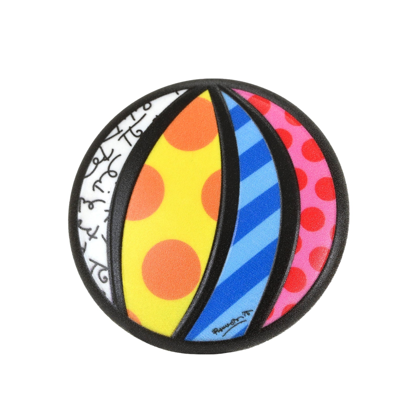 Romero Britto britto car air freshener beach colorful pop art design