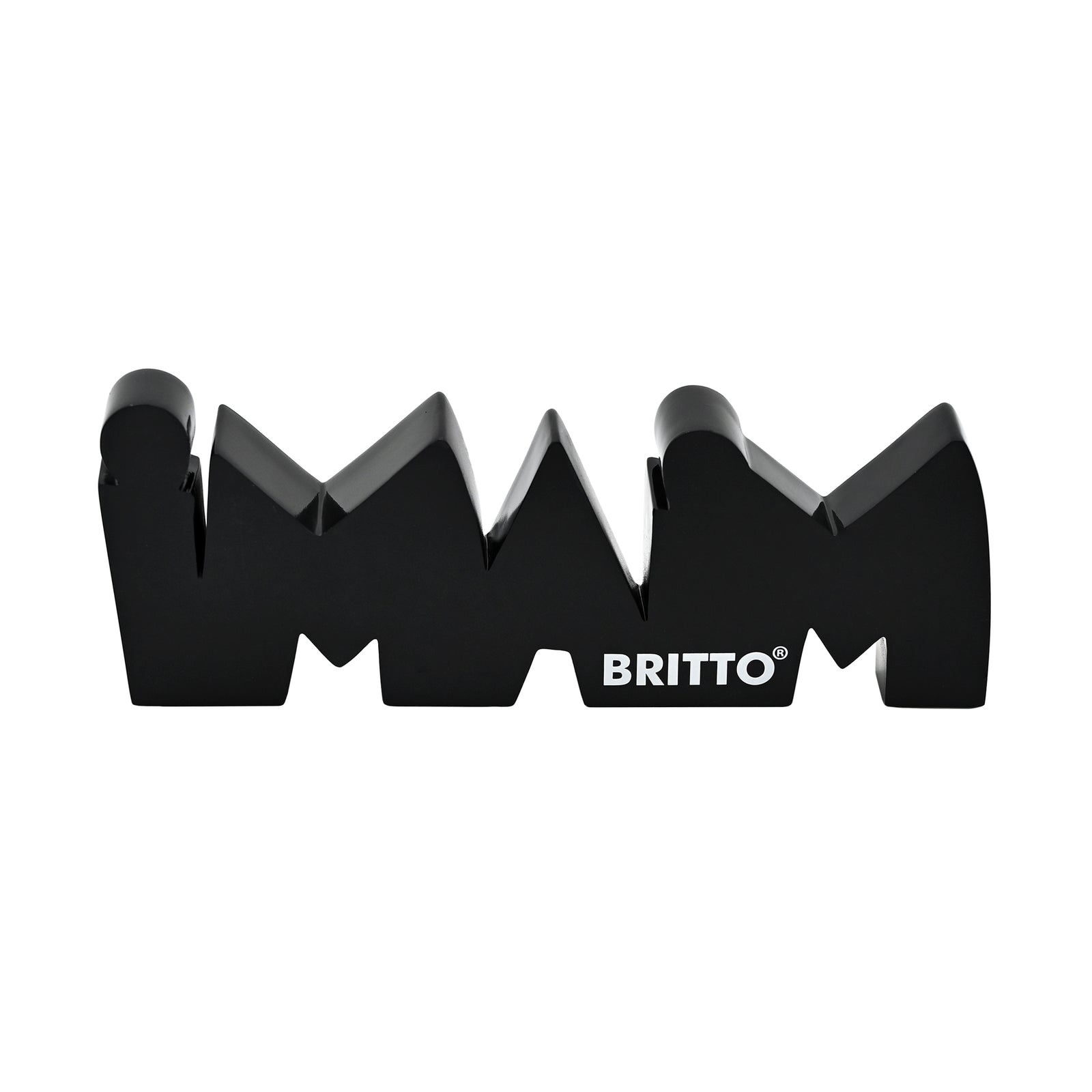 miami britto word figurine artistic colorful design collectible
