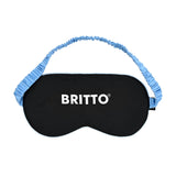 BRITTO® Sleep Mask - Blue Landscape - 100% Silk