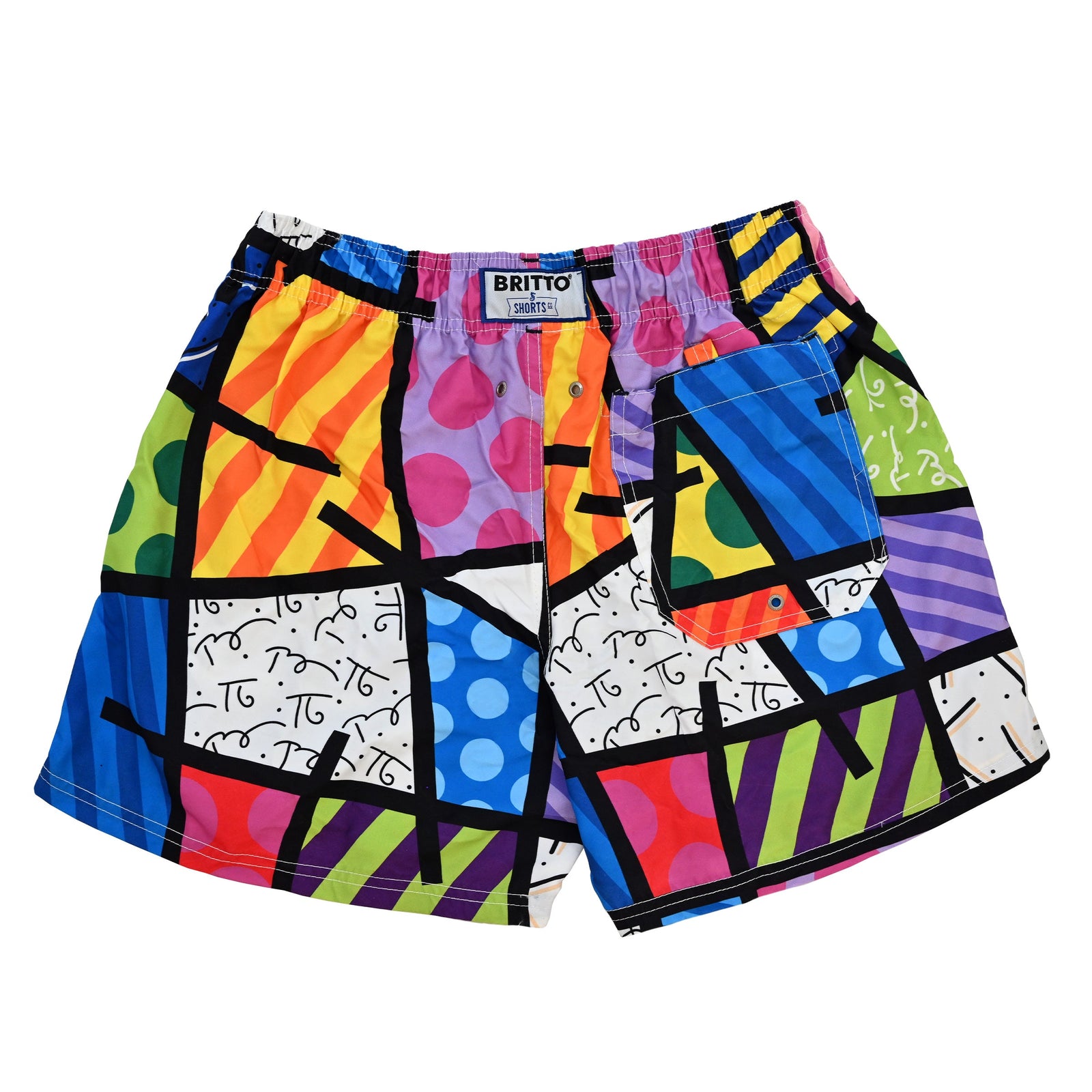 Limited Edition - BRITTO® Shorts - COLORFUL LANDSCAPE - MEN